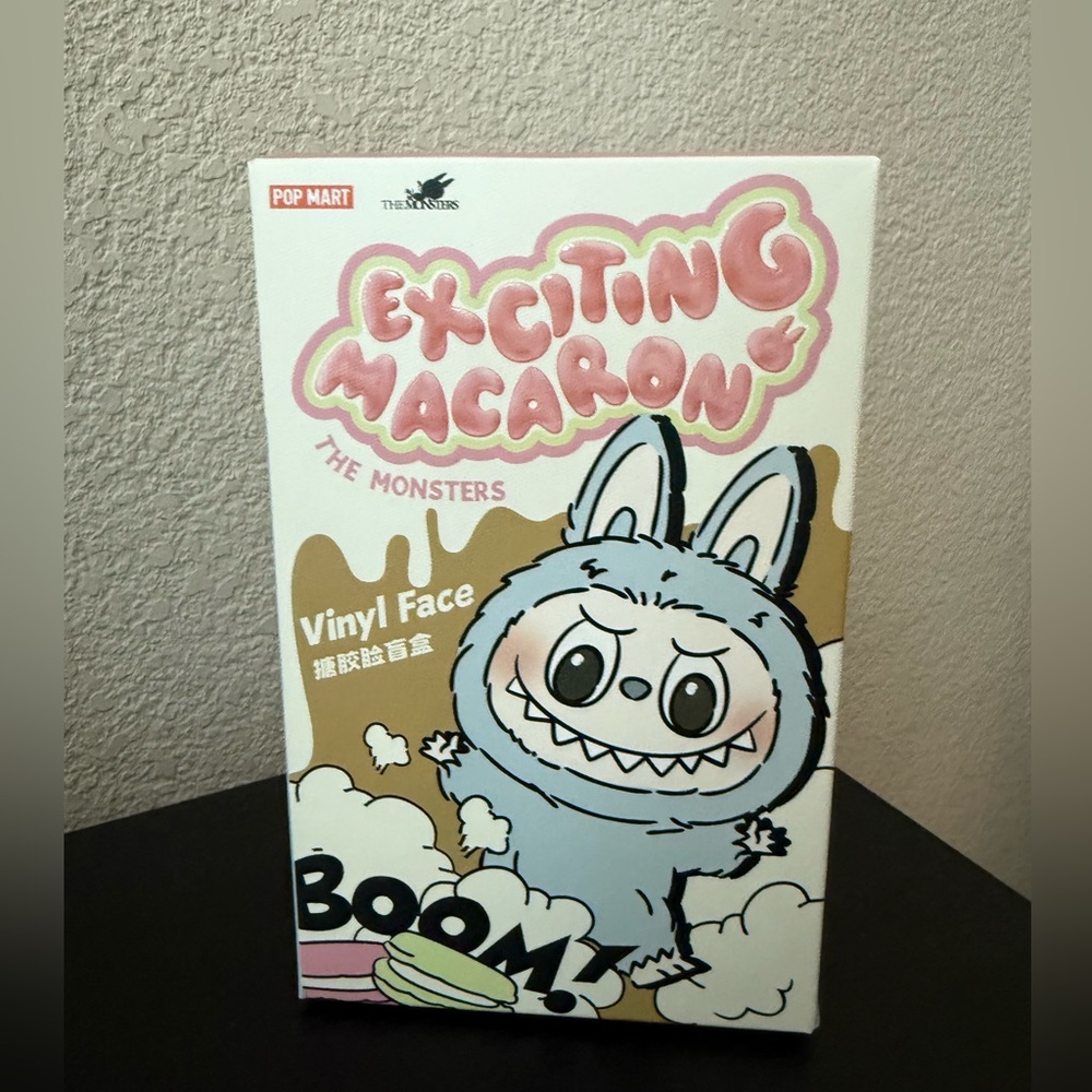 [NEW SEALED] Authentic Popmart LABUBU Exciting Macaron Blind Box